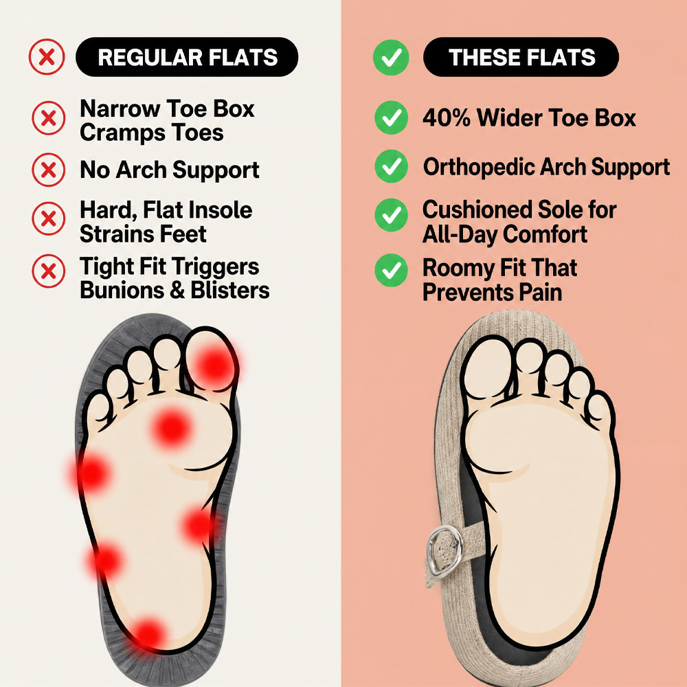 Noomsy Barefoot Comfort Flats