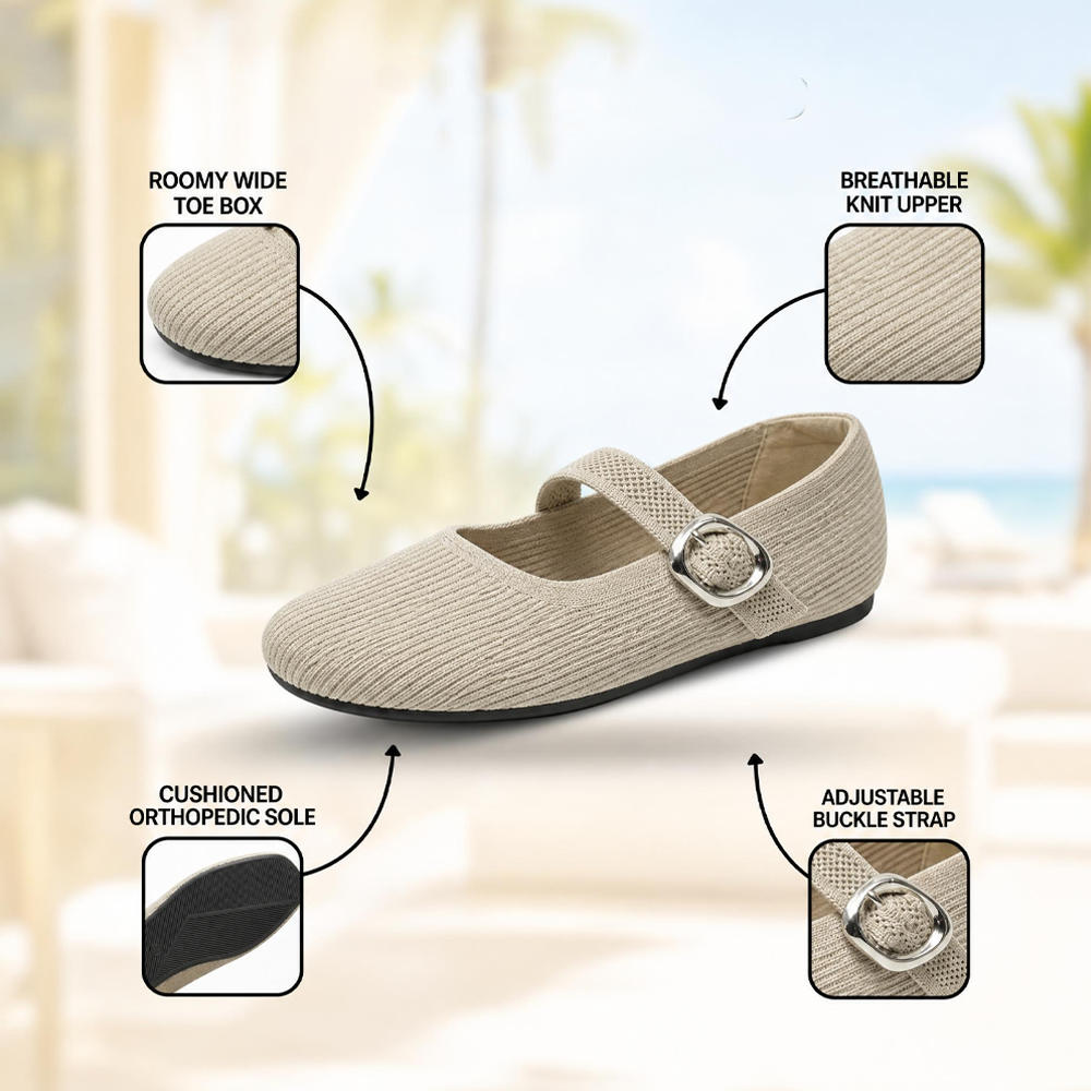 Noomsy Barefoot Comfort Flats